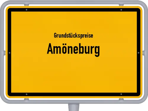 Grundstückspreise Amöneburg - Ortsschild von Amöneburg