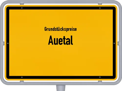 Grundstückspreise Auetal - Ortsschild von Auetal