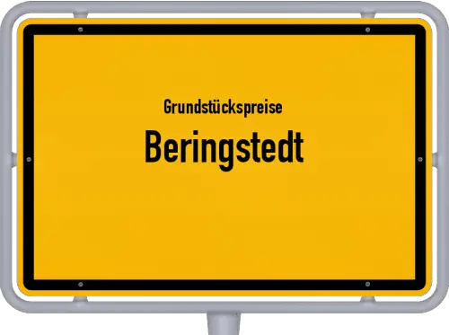 Grundstückspreise Beringstedt - Ortsschild von Beringstedt