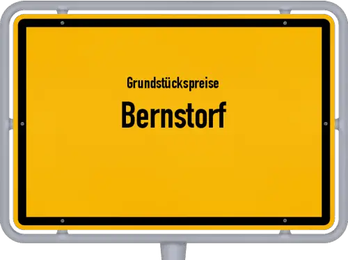 Grundstückspreise Bernstorf - Ortsschild von Bernstorf