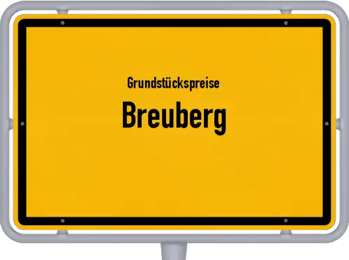 Grundstückspreise Breuberg - Ortsschild von Breuberg