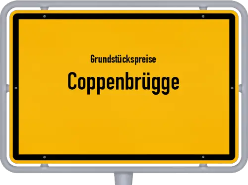 Grundstückspreise Coppenbrügge - Ortsschild von Coppenbrügge