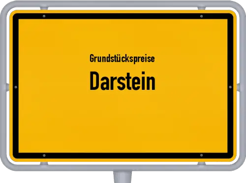 Grundstückspreise Darstein - Ortsschild von Darstein