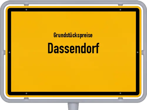 Grundstückspreise Dassendorf - Ortsschild von Dassendorf