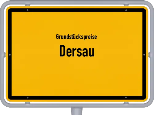 Grundstückspreise Dersau - Ortsschild von Dersau