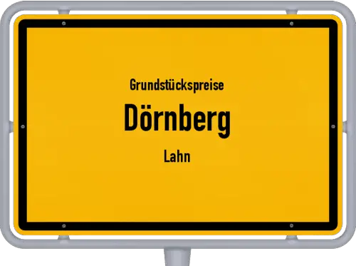 Grundstückspreise Dörnberg (Lahn) - Ortsschild von Dörnberg (Lahn)