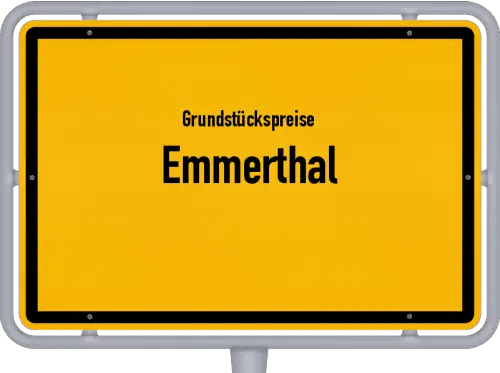 Grundstückspreise Emmerthal - Ortsschild von Emmerthal
