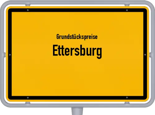 Grundstückspreise Ettersburg - Ortsschild von Ettersburg