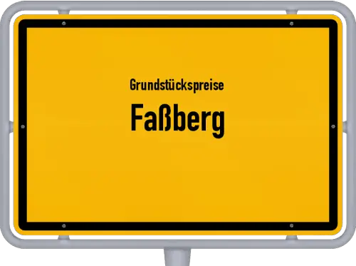 Grundstückspreise Faßberg - Ortsschild von Faßberg