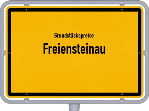 Grundstückspreise Freiensteinau - Ortsschild von Freiensteinau