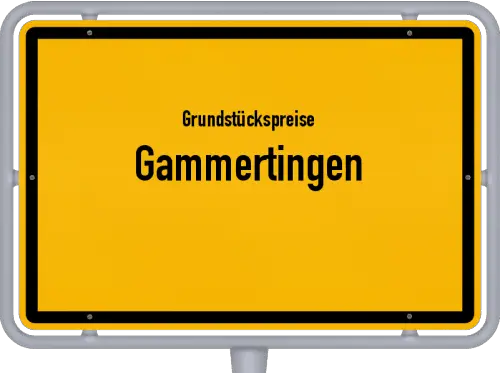Grundstückspreise Gammertingen - Ortsschild von Gammertingen