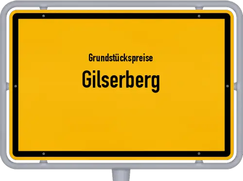 Grundstückspreise Gilserberg - Ortsschild von Gilserberg