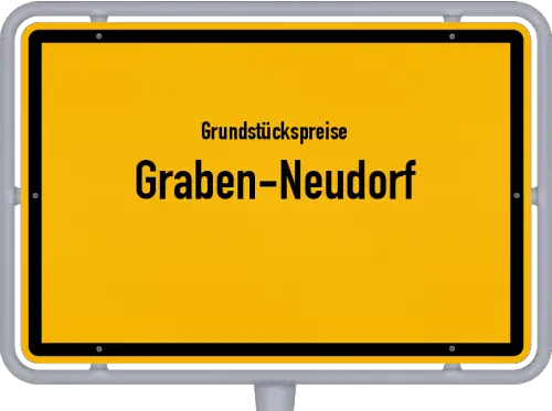 Grundstückspreise Graben-Neudorf - Ortsschild von Graben-Neudorf