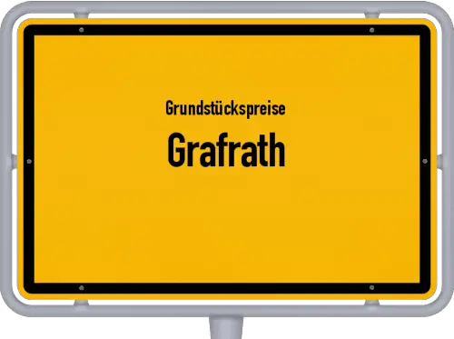 Grundstückspreise Grafrath - Ortsschild von Grafrath