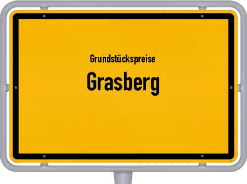 Grundstückspreise Grasberg - Ortsschild von Grasberg