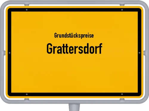 Grundstückspreise Grattersdorf - Ortsschild von Grattersdorf
