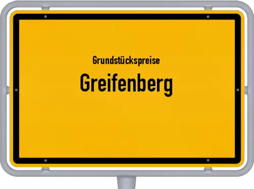 Grundstückspreise Greifenberg - Ortsschild von Greifenberg