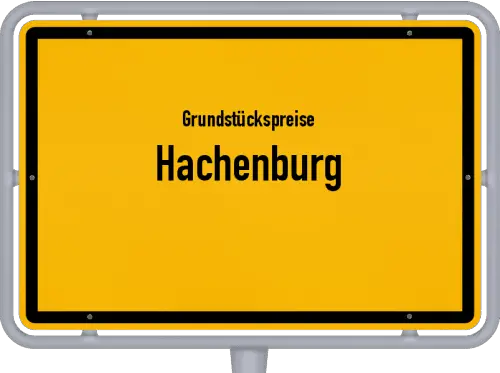 Grundstückspreise Hachenburg - Ortsschild von Hachenburg