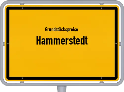 Grundstückspreise Hammerstedt - Ortsschild von Hammerstedt