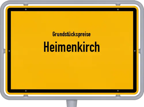 Grundstückspreise Heimenkirch - Ortsschild von Heimenkirch