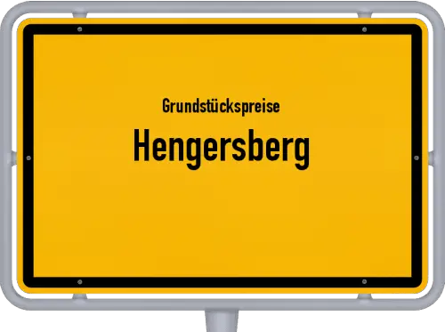 Grundstückspreise Hengersberg - Ortsschild von Hengersberg