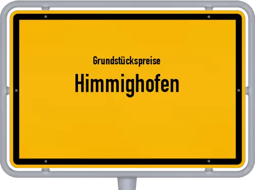 Grundstückspreise Himmighofen - Ortsschild von Himmighofen