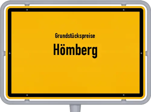 Grundstückspreise Hömberg - Ortsschild von Hömberg