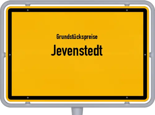 Grundstückspreise Jevenstedt - Ortsschild von Jevenstedt