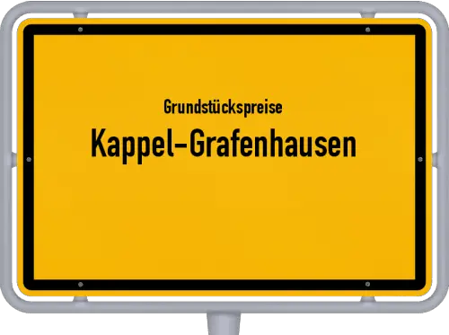 Grundstückspreise Kappel-Grafenhausen - Ortsschild von Kappel-Grafenhausen