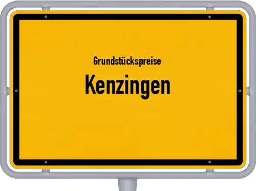 Grundstückspreise Kenzingen - Ortsschild von Kenzingen