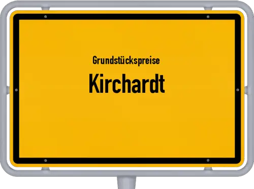 Grundstückspreise Kirchardt - Ortsschild von Kirchardt