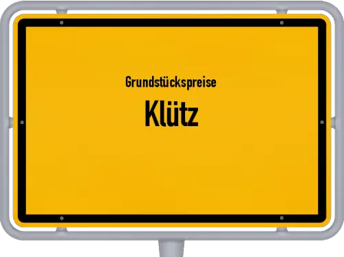 Grundstückspreise Klütz - Ortsschild von Klütz