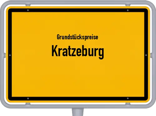 Grundstückspreise Kratzeburg - Ortsschild von Kratzeburg