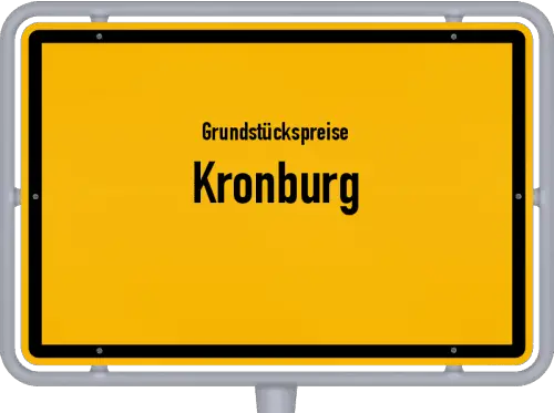 Grundstückspreise Kronburg - Ortsschild von Kronburg