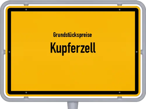 Grundstückspreise Kupferzell - Ortsschild von Kupferzell