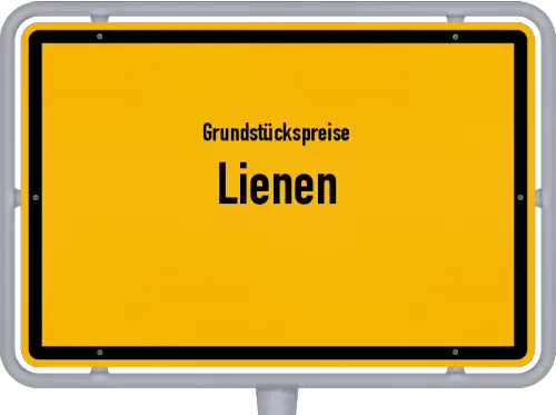 Grundstückspreise Lienen - Ortsschild von Lienen