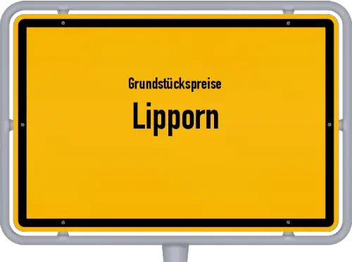 Grundstückspreise Lipporn - Ortsschild von Lipporn