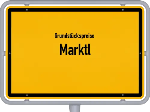 Grundstückspreise Marktl - Ortsschild von Marktl