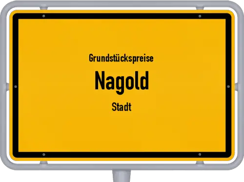 Grundstückspreise Nagold (Stadt) - Ortsschild von Nagold (Stadt)