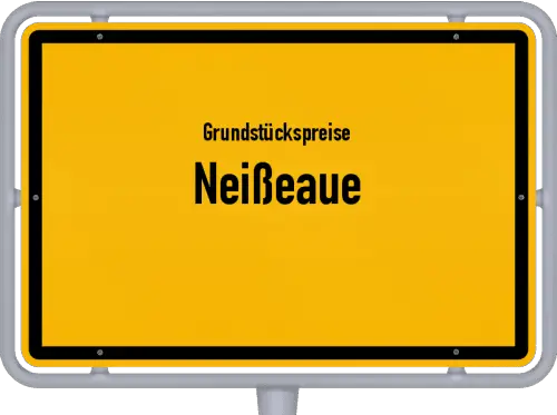 Grundstückspreise Neißeaue - Ortsschild von Neißeaue