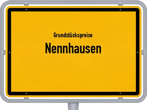 Grundstückspreise Nennhausen - Ortsschild von Nennhausen