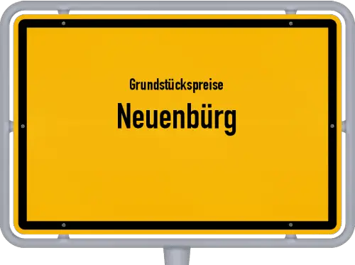 Grundstückspreise Neuenbürg - Ortsschild von Neuenbürg