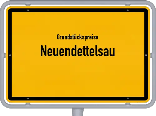 Grundstückspreise Neuendettelsau - Ortsschild von Neuendettelsau