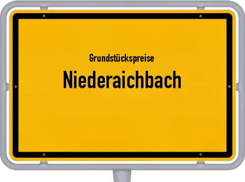 Grundstückspreise Niederaichbach - Ortsschild von Niederaichbach