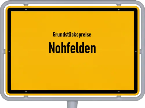 Grundstückspreise Nohfelden - Ortsschild von Nohfelden