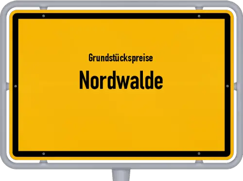 Grundstückspreise Nordwalde - Ortsschild von Nordwalde