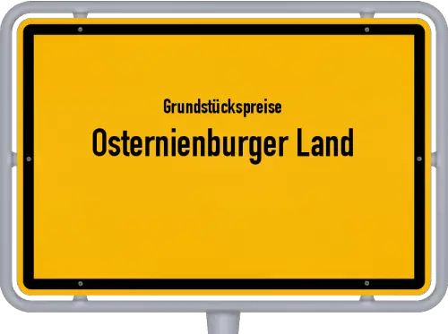 Grundstückspreise Osternienburger Land - Ortsschild von Osternienburger Land