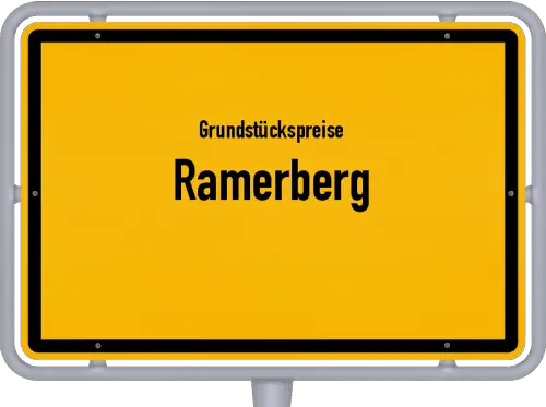 Grundstückspreise Ramerberg - Ortsschild von Ramerberg