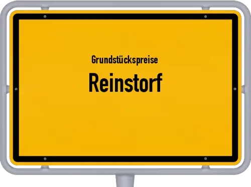 Grundstückspreise Reinstorf - Ortsschild von Reinstorf