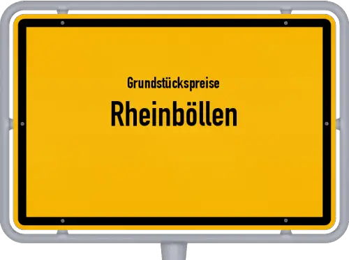 Grundstückspreise Rheinböllen - Ortsschild von Rheinböllen